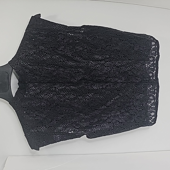 H&M women Top NWOT, Size 6 Small, Black - Picture 2 of 8